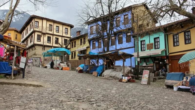 01. Cumalikizik Village Square – The heart of the village with historic architecture_(6)
