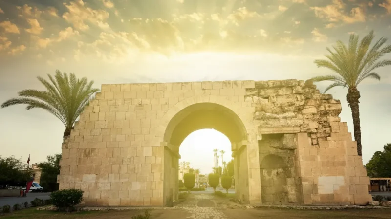 02. Cleopatra Gate – Historical stone gate of the ancient city_(5)