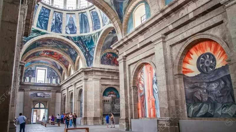 04) Instituto Cultural Cabañas Murals(2)