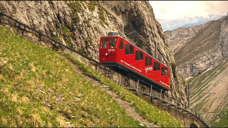 04 Pilatus Cogwheel Railway(3)