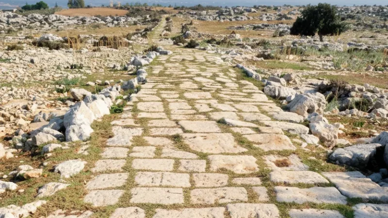 05. Ancient Roman Road – Well-preserved stone pathway_(4)