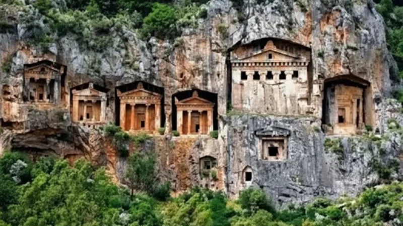 05. Kaunos Ancient City – Hillside ruins near the river_(1)