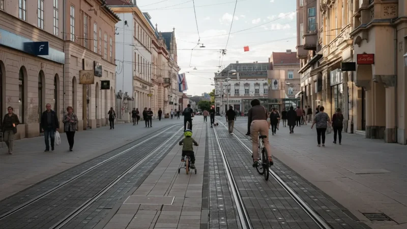 Osijek Old Town Streets