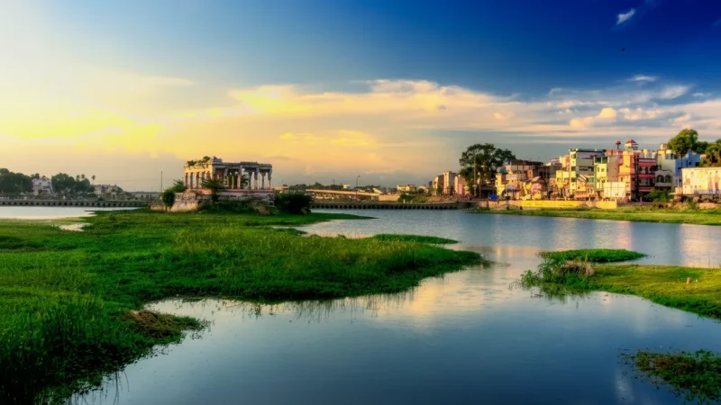 08. Vaigai River – A river flowing through the city_(5)