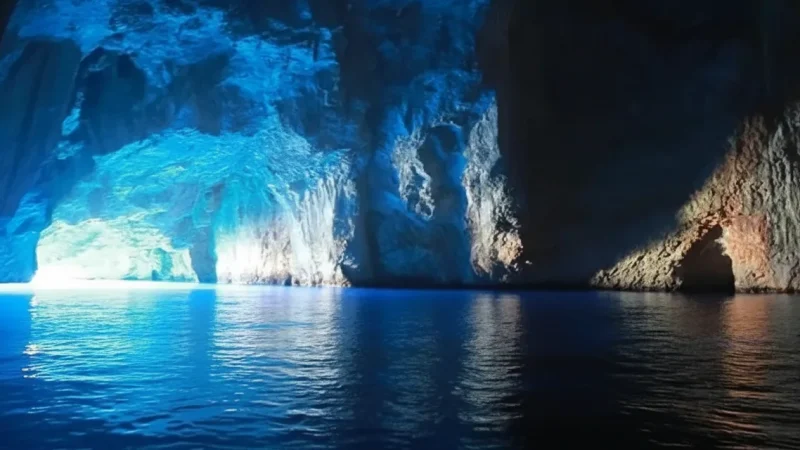 09. Blue Cave – A sea cave known for natural blue light_(1)