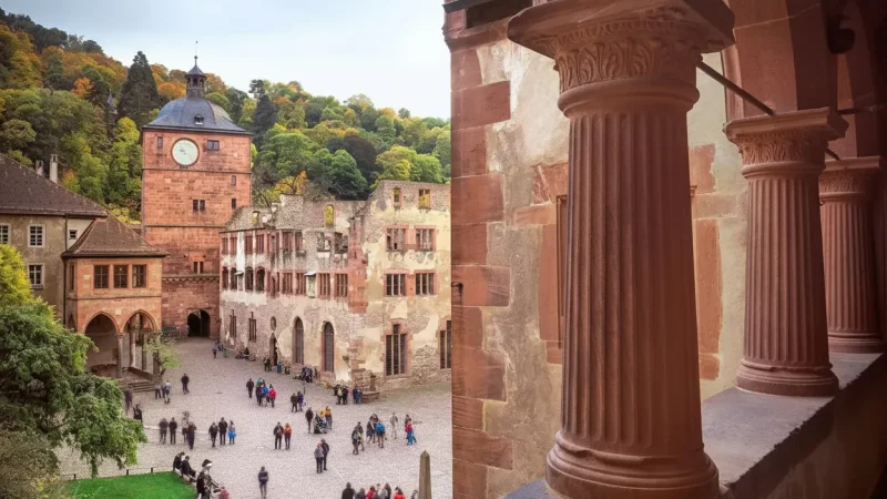 1) Heidelberg Castle(2)