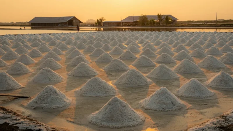 1 Kampot Salt Fields – Traditional salt pans(6)