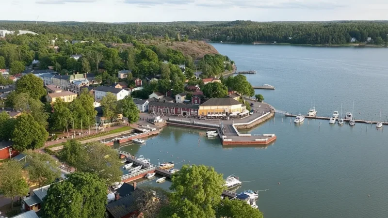 1 Naantali Old Town ‒ Colorful wooden houses and lanes(2)