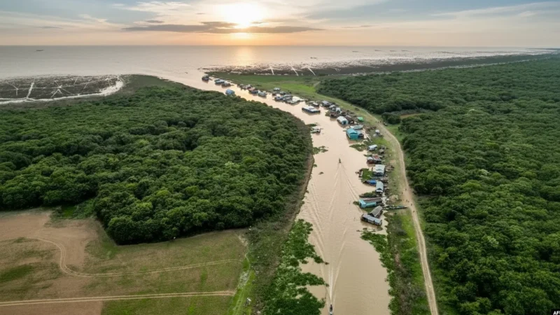 1 Tonle Sap Lake – Largest freshwater lake in Southeast Asia(1)