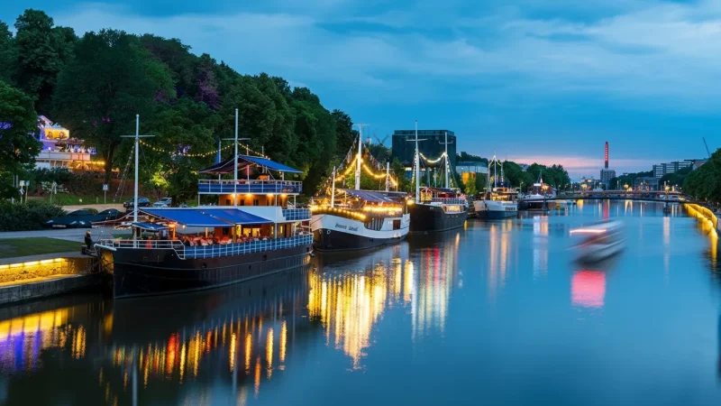 10 Riverboat Cafés ‒ Floating dining spots(3)