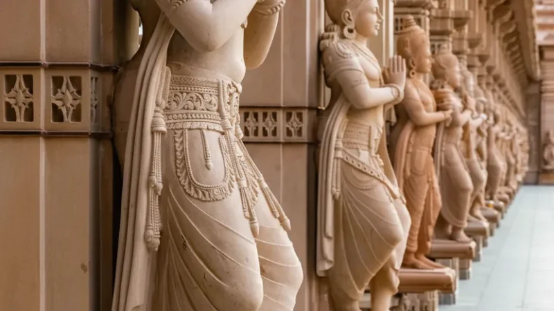 10. Akshardham Temple – A large cultural and spiritual complex_(4)