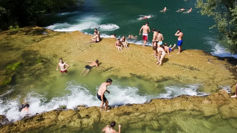 Family Bathing Areas