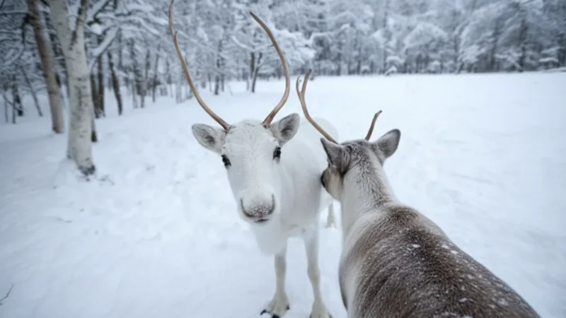 11 Reindeer Ride Areas ‒ Short traditional rides(4)
