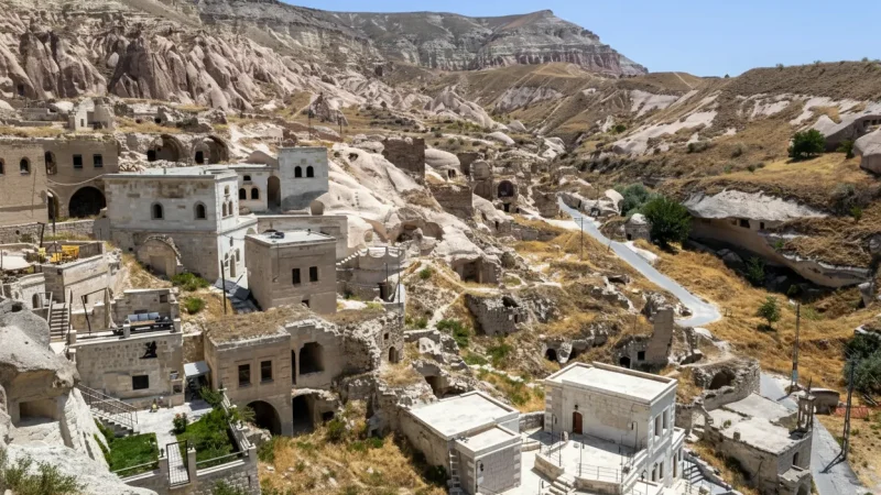 11. Cavusin Village – Old cave houses and a quiet rural setting_(4)