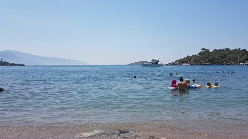 11. Gemiler Beach – A simple quiet beach with clear water_(1)