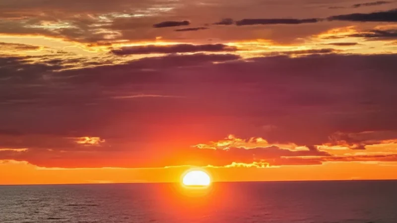 12 Sunset Viewpoints – Evening seaside scenery(5)