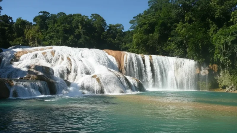 12) Waterfalls near Palenque(1)