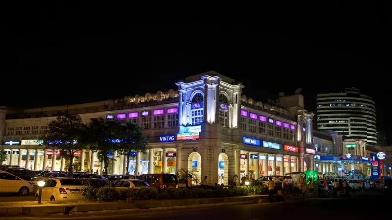 12. Connaught Place – A central shopping and dining area_(1)