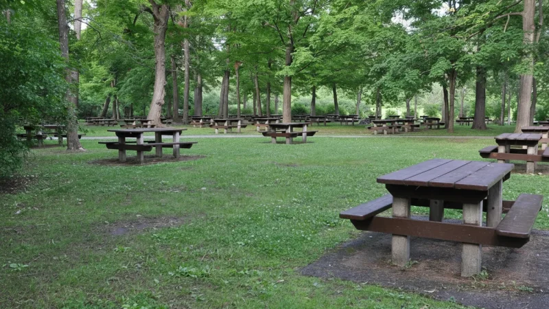 12. Picnic Rest Areas – Trail rest points(1)