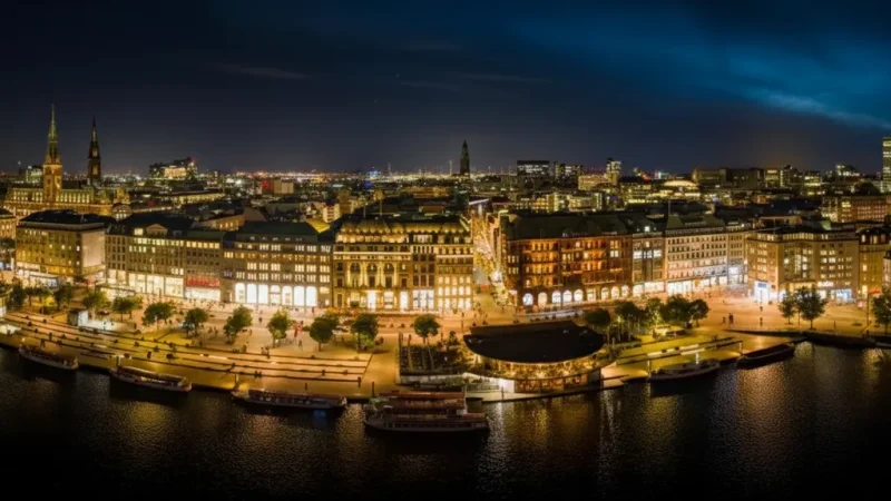 13) Jungfernstieg – Popular shopping & walking street(3)