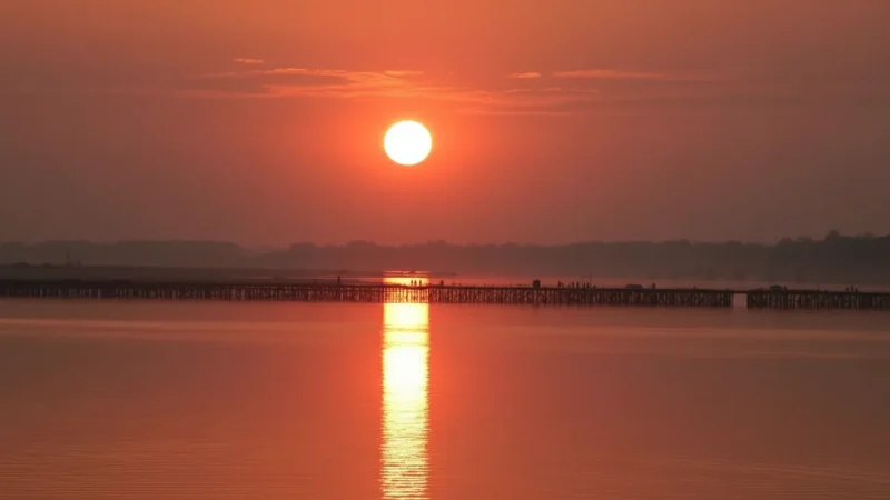 13 Sunset River Views – Evening scenery(5)