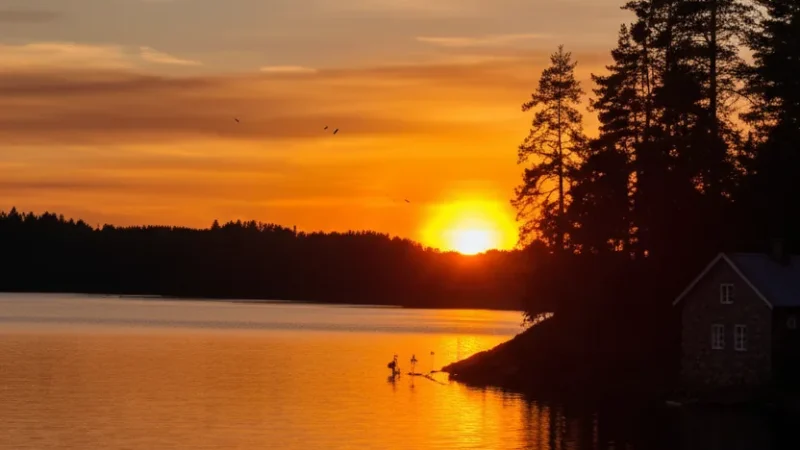 13 Sunset Viewpoints – Evening lake views(4)
