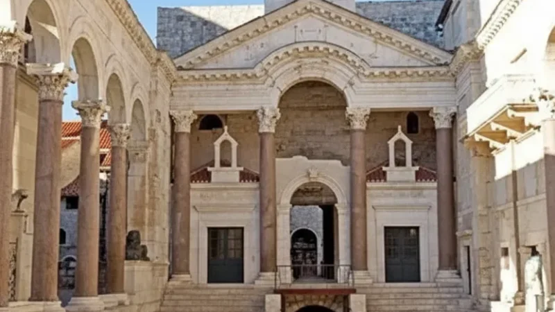 Evening Palace Squares