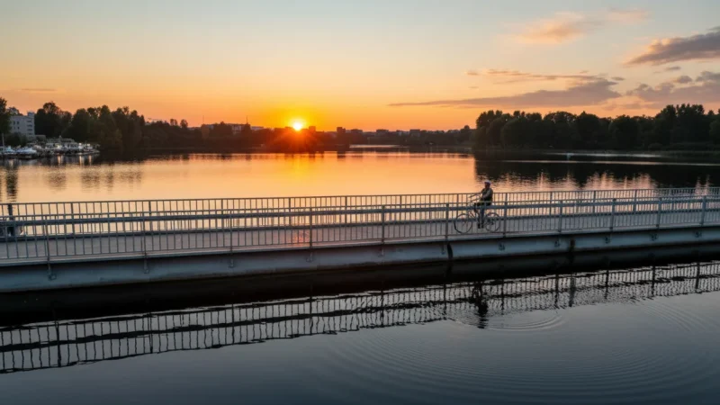 14 Sunset River Views – Evening scenery(3)