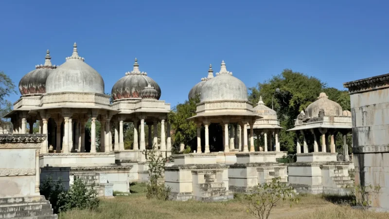 14. Ahar Cenotaphs – Royal memorials of the Mewar dynasty_(1)