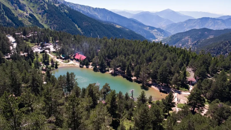 14. Limni Lake – Small lake in green forest_(1)