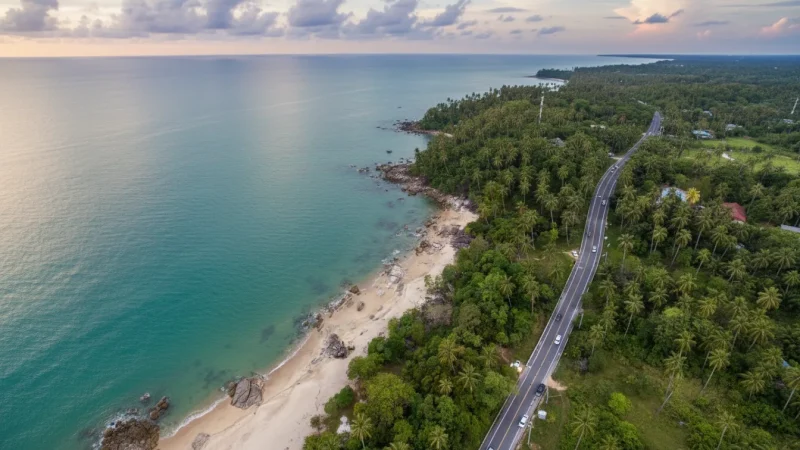 15 Coastal Road Access – Easy transport routes(2)