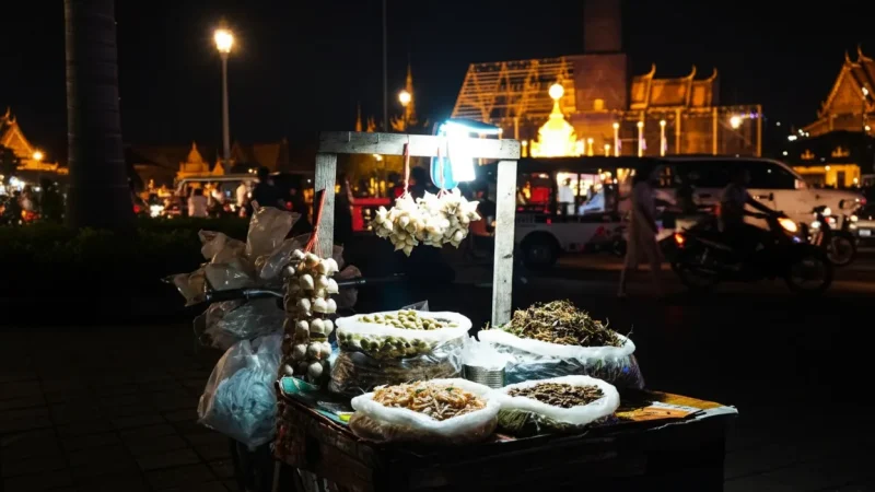 15 Local Street Food Areas – Traditional Khmer snacks(6)