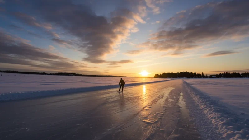 15 Winter Ice Paths – Seasonal lake walks(6)