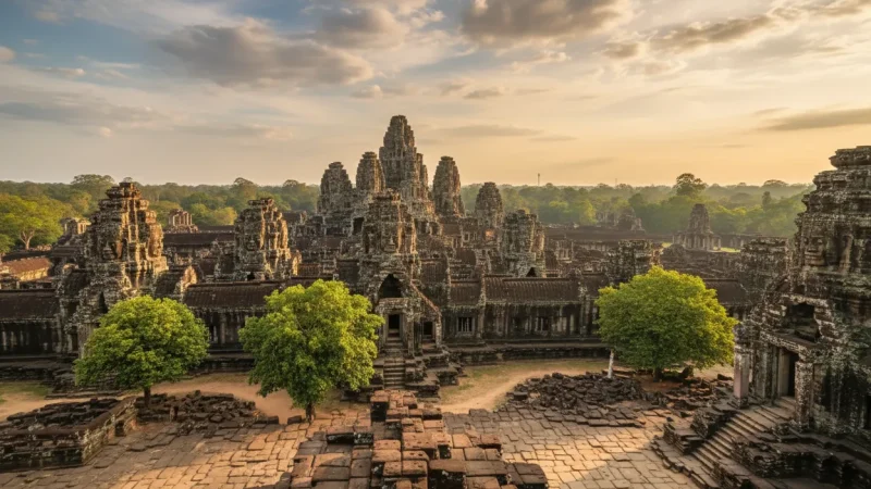 2 Bayon Temple – Central temple with stone faces(4)