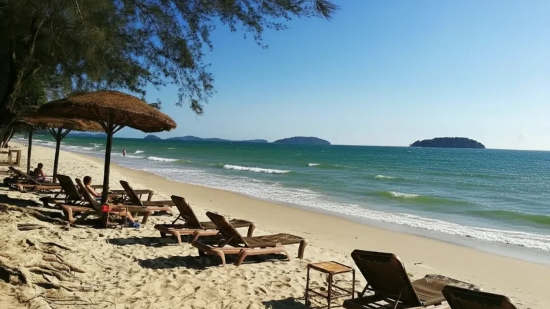 2 Otres Beach 1 – Relaxed beachfront area(2)