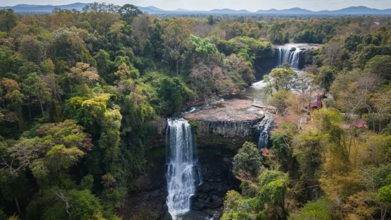 2 Upper Viewpoint – Wide waterfall scenery(6)
