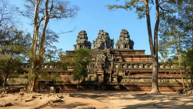 3 Baphuon Temple – Elevated sandstone temple(1)