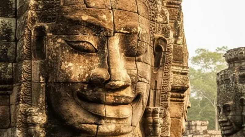 3 Bayon Temple – Stone towers with smiling faces(1)