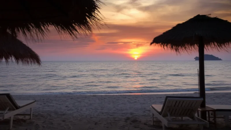 3 Otres Beach 2 – Quieter seaside section(2)