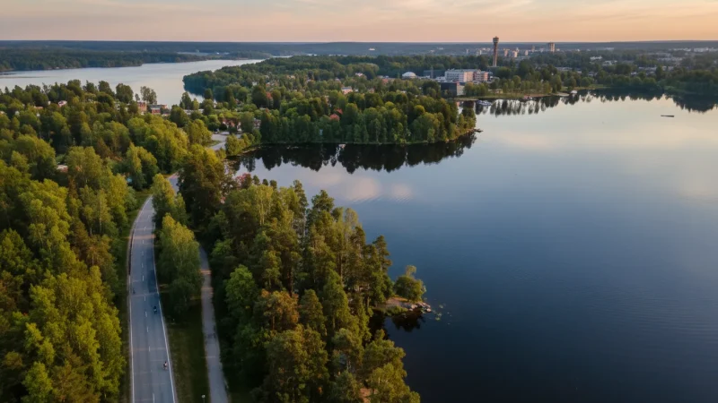 4 Lakeside Areas – Calm water scenery(5)