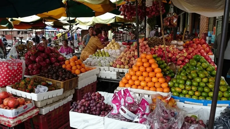 4 Local Markets – Daily town life(3)