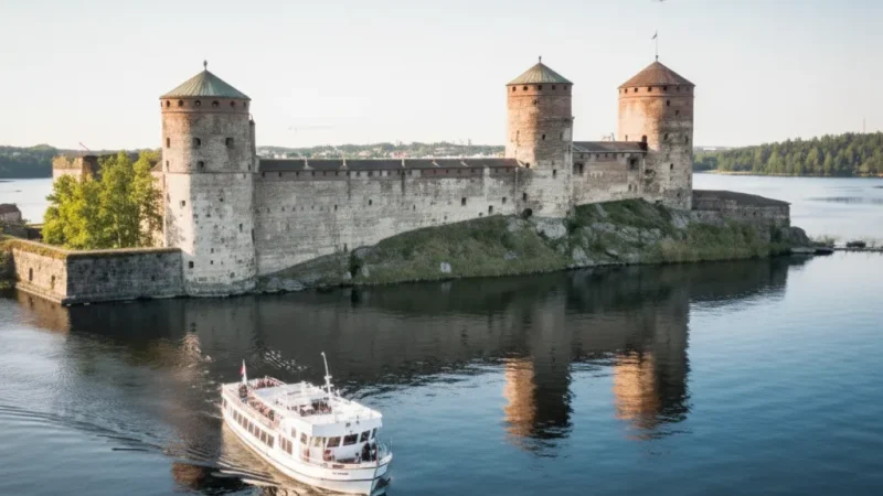 4 Savonlinna Harbor – Cafés and lake walks(5)