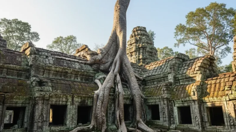 4 Ta Prohm – Temple intertwined with jungle roots(6)