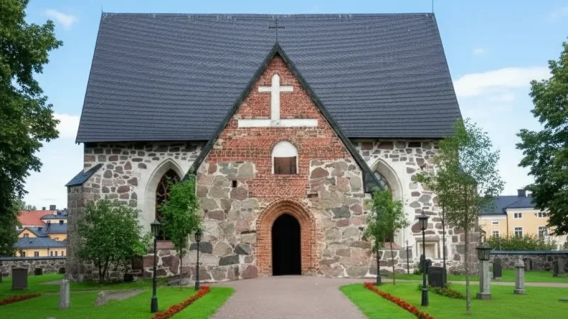 5 Halikko Church ‒ Medieval stone church(2)