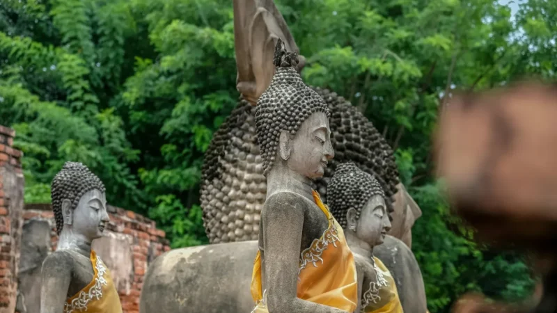 6 Buddha Statues – Sacred hilltop figures(4)