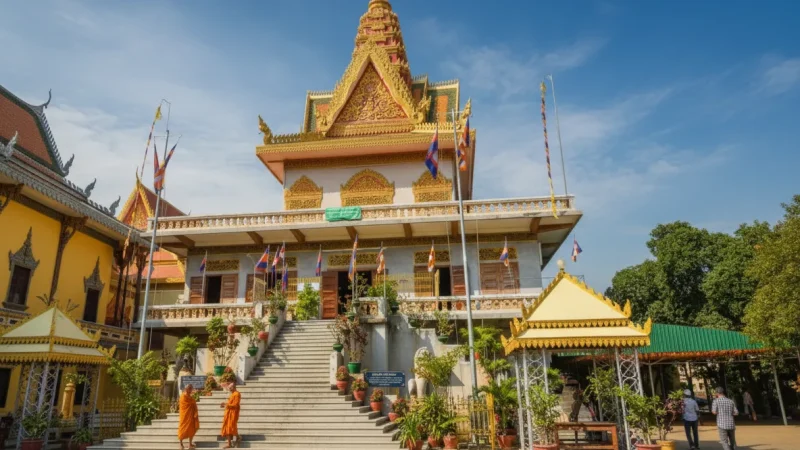 6 Wat Ounalom – Important Buddhist center(5)