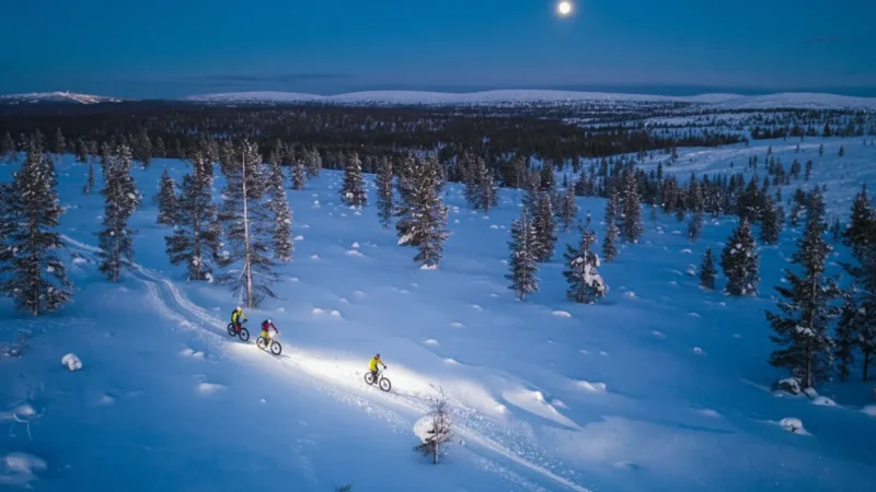 6 Winter Snow Trails ‒ Arctic walking routes(6)