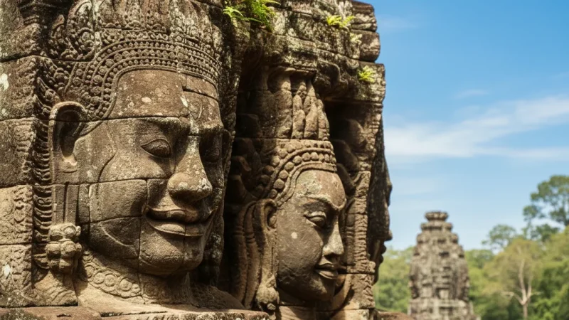 7 Terrace of the Leper King – Detailed stone carvings(3)