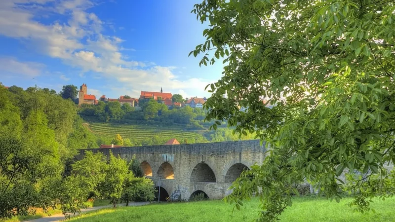 8) Doppelbrucke Rothenburg(6)