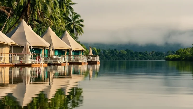 8 Sunrise River Views – Morning calm scenery(3)
